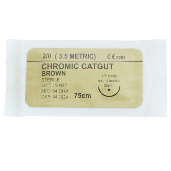 Absorbable Sutures- Chromic Catgut Suture